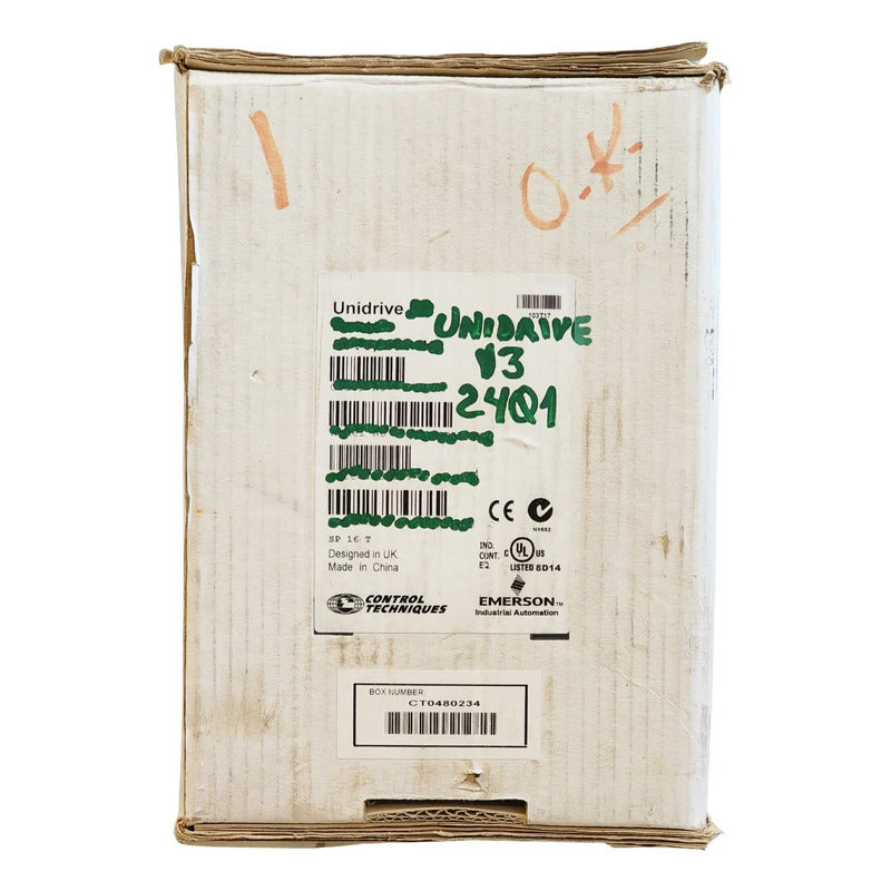 Variador De Frecuencia Control Techniques Uni2401 Unidrive Usado Caja Completa