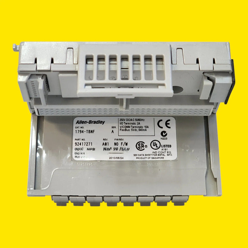 Allen-bradley 1794-tbnf Flex Terminal Base