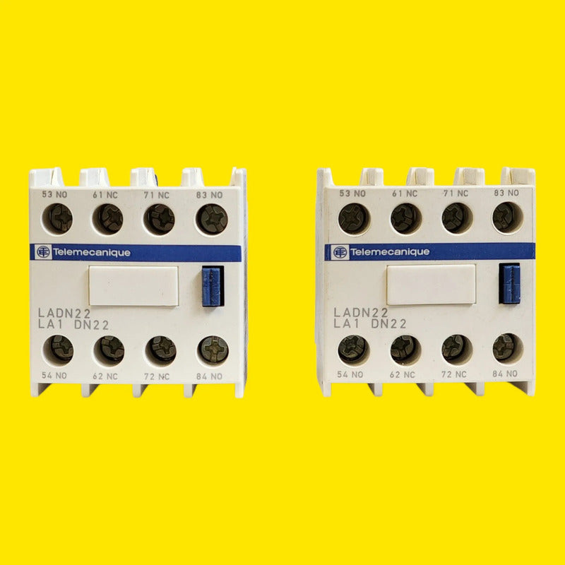 Telemecanique Ladn22 Bloque Auxiliar Para Contactor 4p