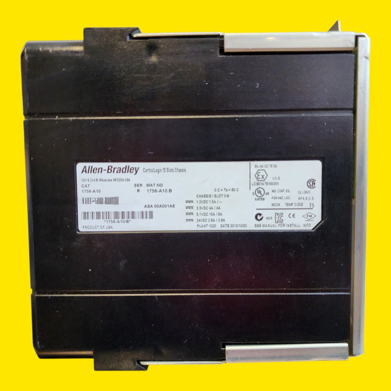 Allen-bradley 1756-a10 Chasis Controllogix 10 Espacios