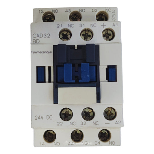 Telemecanique Cad32 Bd Relé De Contactor Eléctrico. Usado -