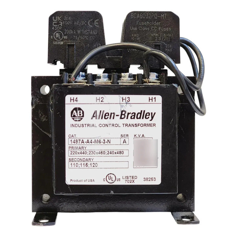 Allen-bradley 1497a-a4-m6-3-n Transformador Control Negro