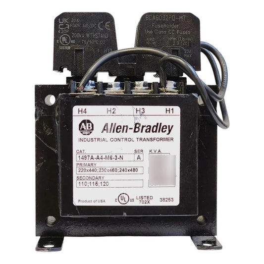 Allen-bradley 1497a-a4-m6-3-n Transformador Control Negro
