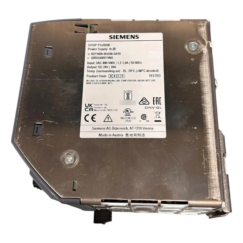 Siemens 6ep3436-8sb00-0ay0 Fuente De Alimentación Sitop