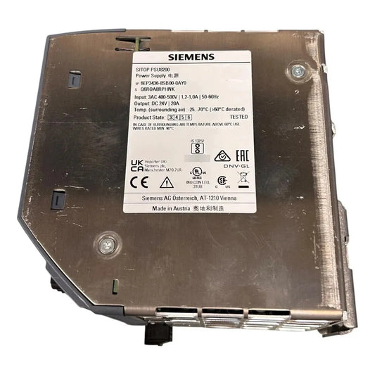 Siemens 6ep3436-8sb00-0ay0 Fuente De Alimentación Sitop