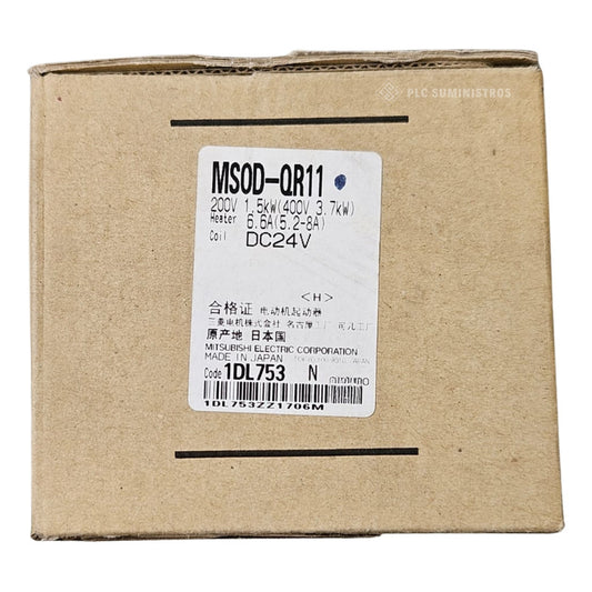 Mitsubishi 200v 1.5kw (400v 3.7kw ) 6.6a (5.2-8a) Ms0d-qr11