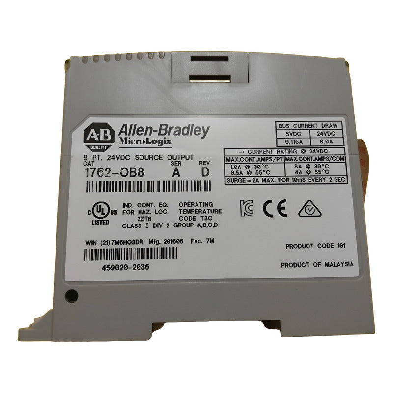 Allen-bradley 1762-ob8 Micrologix 24 Vdc Fuente De Salida