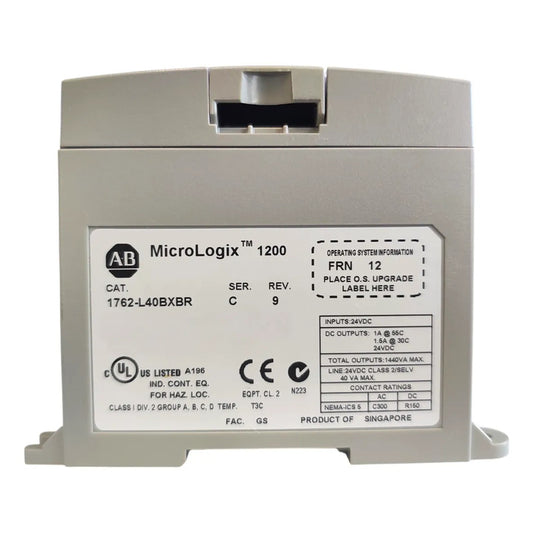 1762-l40bxbr Allen-bradley | Micrologix 1200 24v Dc