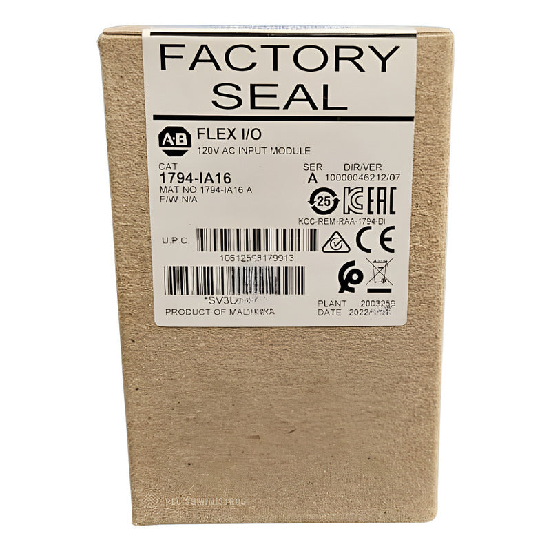 Allen Bradley 1794-ia16 Flex I/o Módulo De Entrada