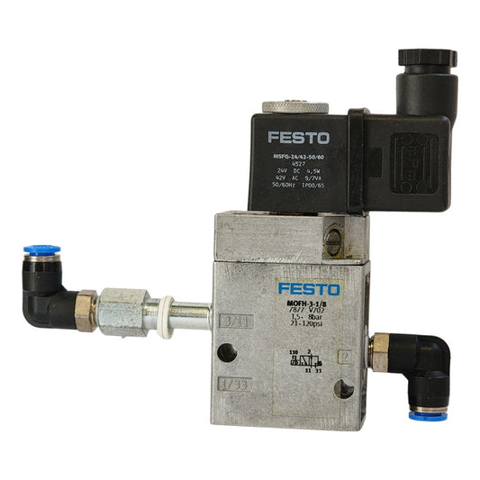 Festo Mofh-3-1/8 7877 Electroválvula Msfg-24/42-50/60