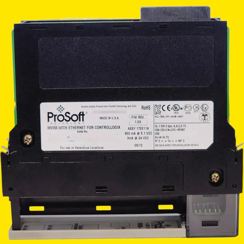 Prosoft Mvi56-gec Módulo Comunicación Ethernet Controllogix