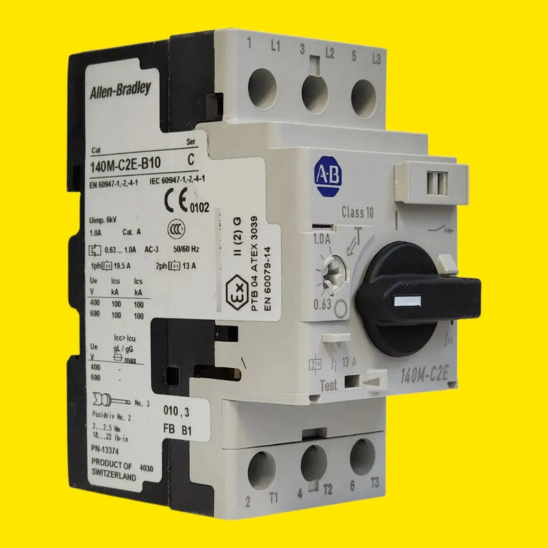 Allen Bradley 140m-c2e-b10 Guardamotor 50/60hz