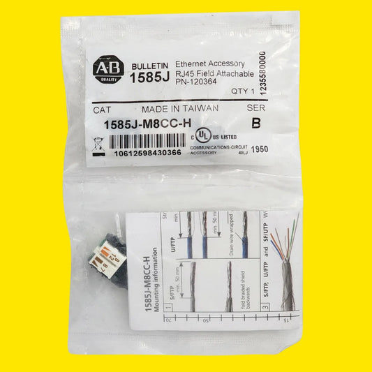 Allen-bradley 1585j-m8cc-h Conector Ethernet Rj45 Ip67