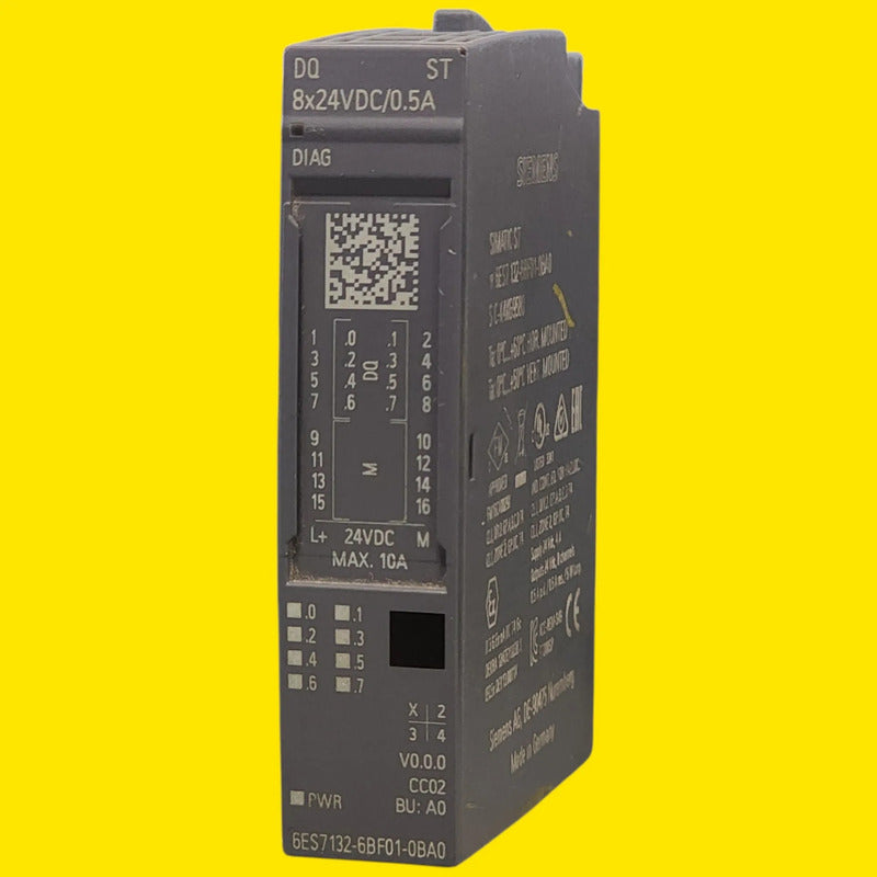 Siemens 6es7132-6bf01-0ba0 Módulo 8 Salidas 24 Vcc