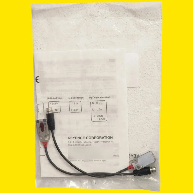 Keyence Pr-f51cp Sensor Fotoeléctrico Industrial