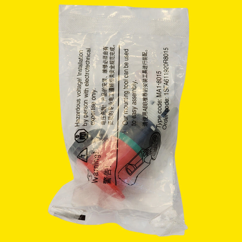 Abb Mpet4-10r Selector Switch Roja 24v Panel Industrial Rojo