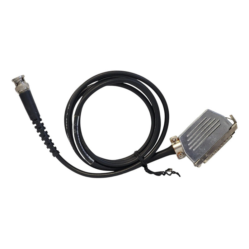 Skf Cmss50079-ce Cable Microlog Bnc A Db25 Analizador Negro