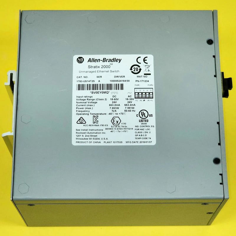Allen Bradley 1783-us14t2s Stratix 2000. Usado