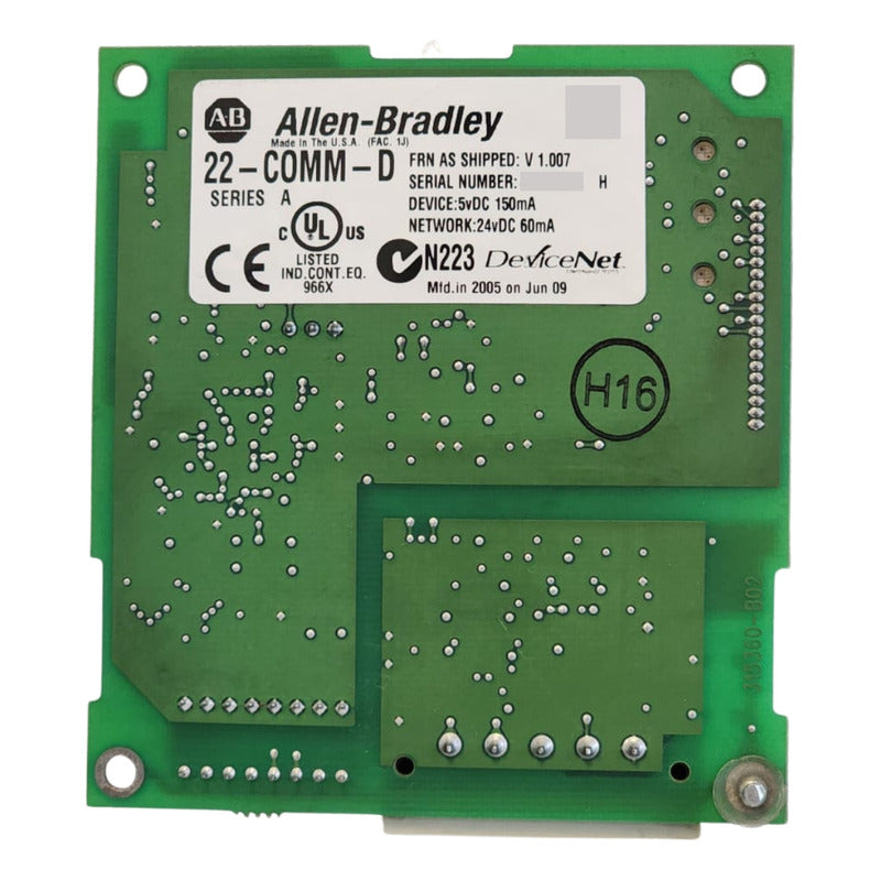 Módulo Devicenet Allen-bradley 22-comm-d Powerflex