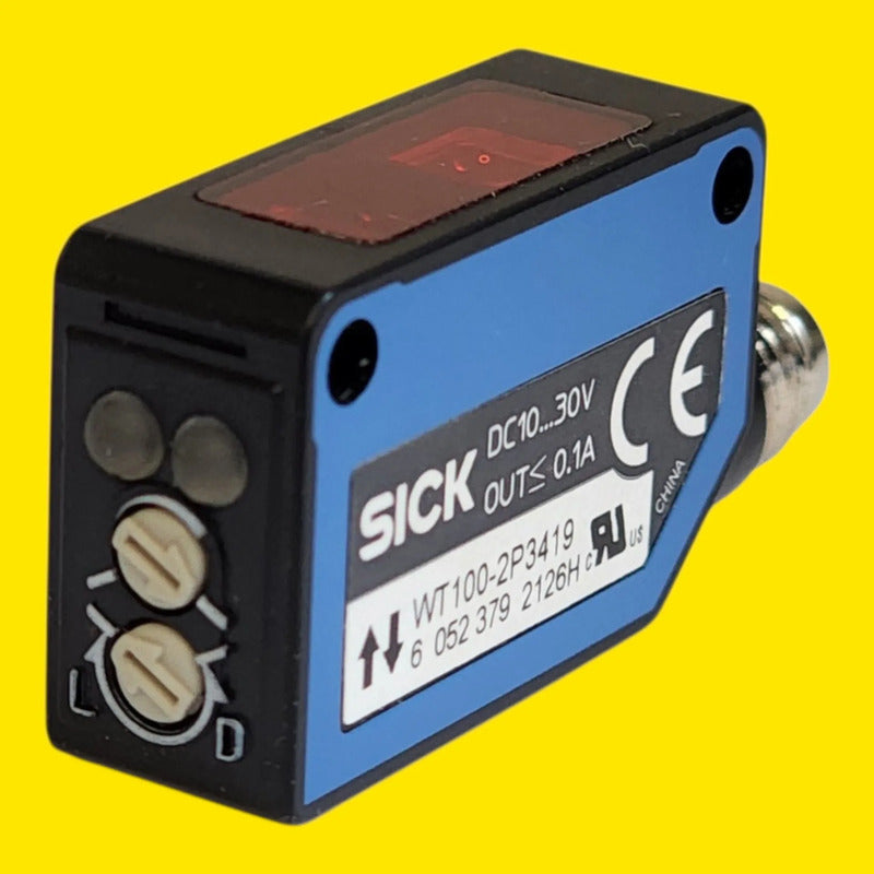 Sick Wt100-2p3419 6052379 Sensor Fotoeléctrico Pnp