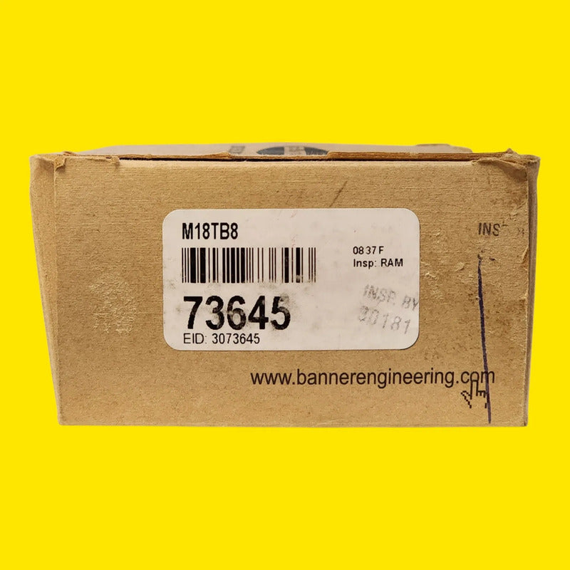 Banner M18tb8 73645 Sensor Temperatura Infrarrojo 8:1