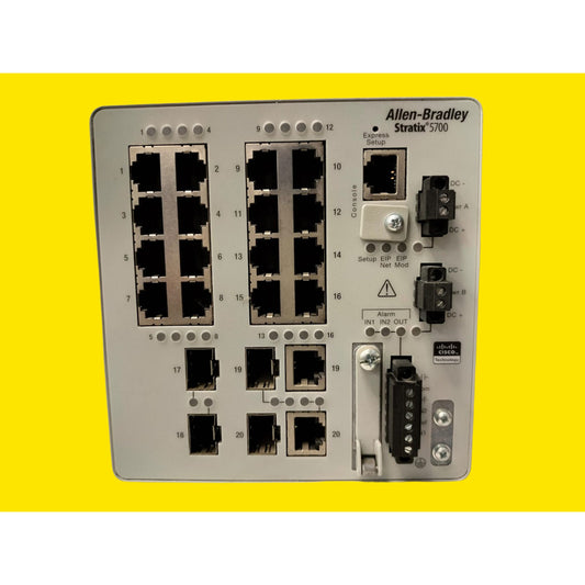 Allen Bradley 1783-bms20cl Ethernet Managed Switch