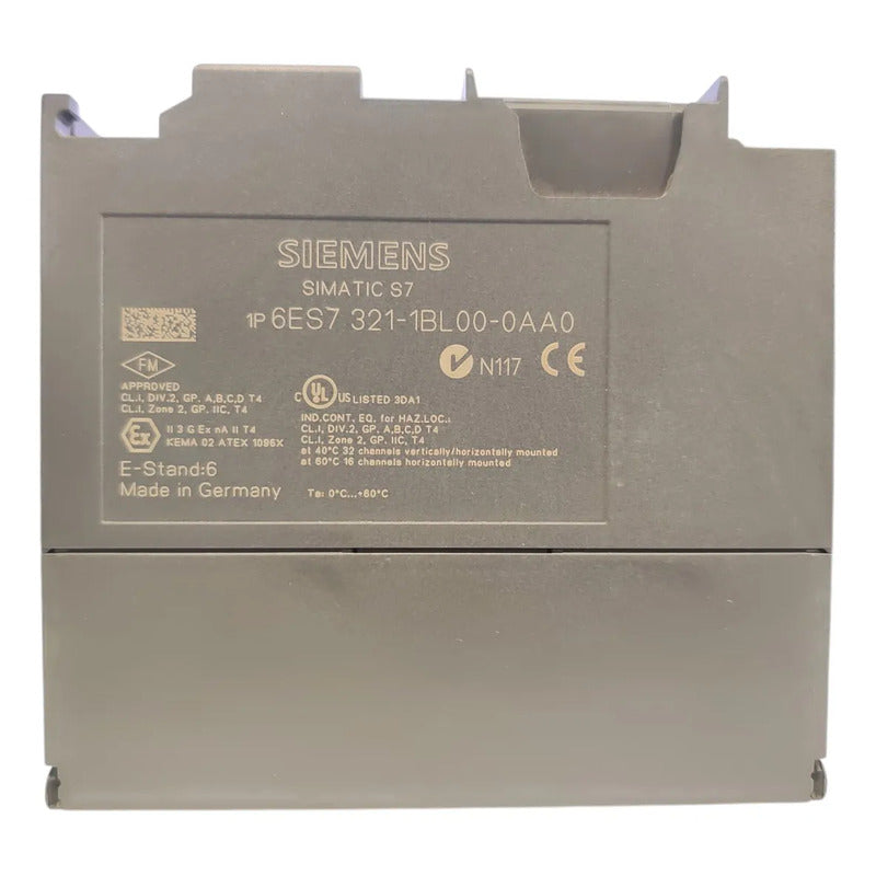 Siemens 6es7 321-1bl00-0aa0 Módulo Entradas Digitales