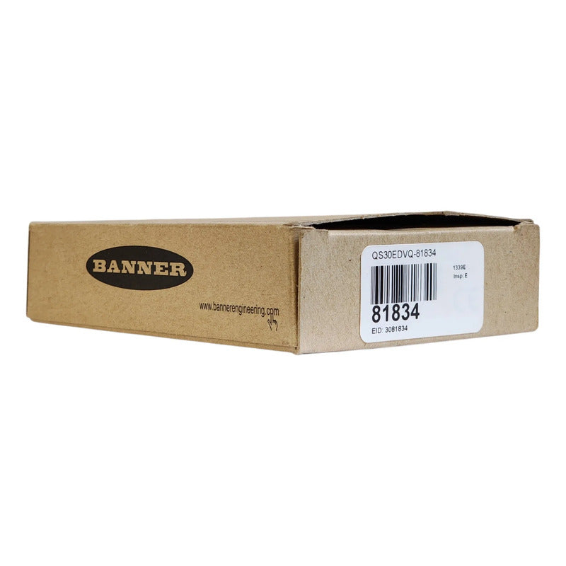 Banner 81834 Qs30edvq Sensor Fotoelectrico Difuso 1400mm