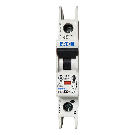 Disyuntor Eaton Faz-c6/1-na 167130 6 A 1p Curva C 10 Ka