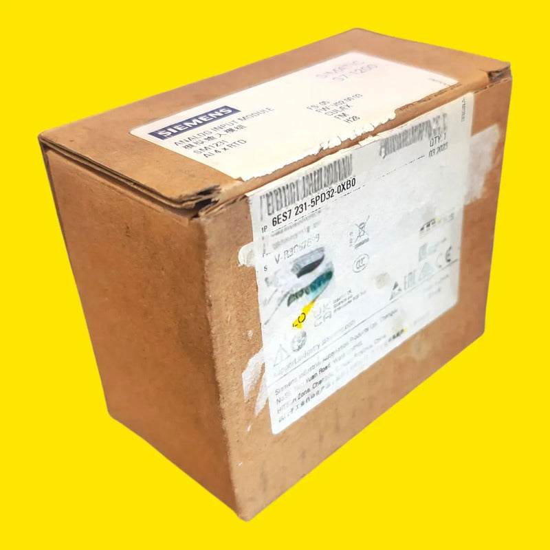 Siemens 6es7 231-5pd32-0xb0 Módulo Analógico Sm 1231 Rtd