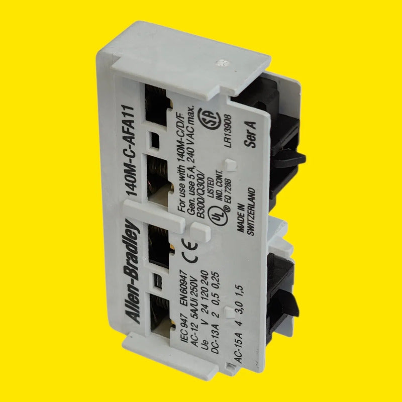 Allen-bradley 140m-c-afa11 Auxyliary Contact Bulletin 140