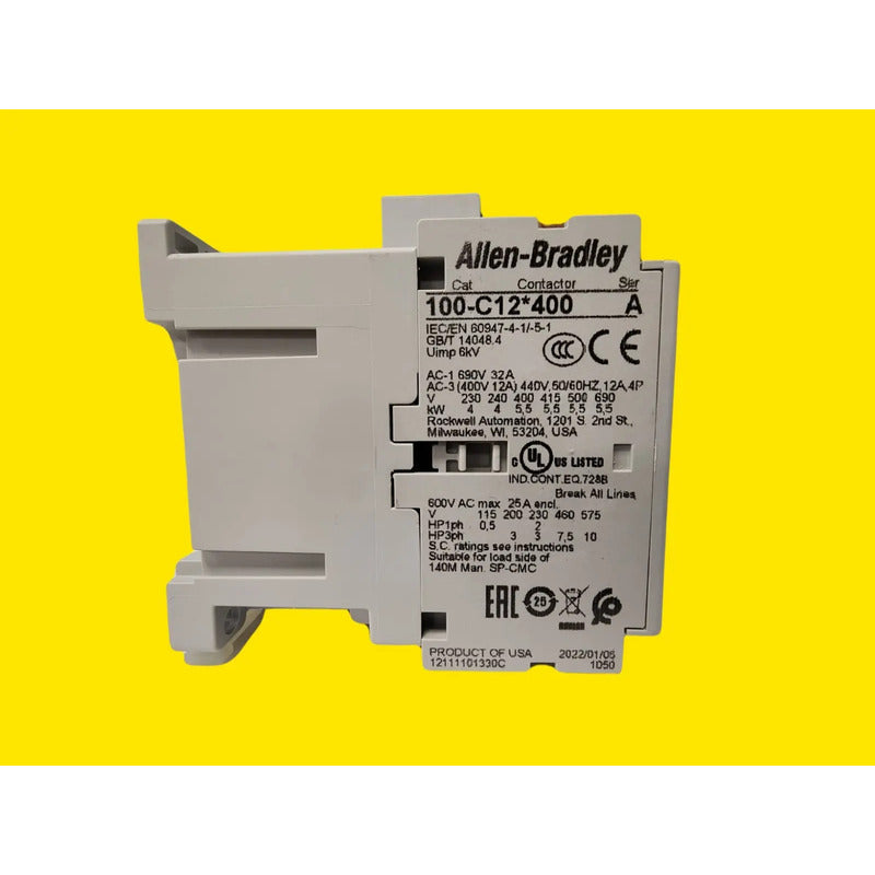 Allen-bradley 100-c12d400 Contactor Industrial