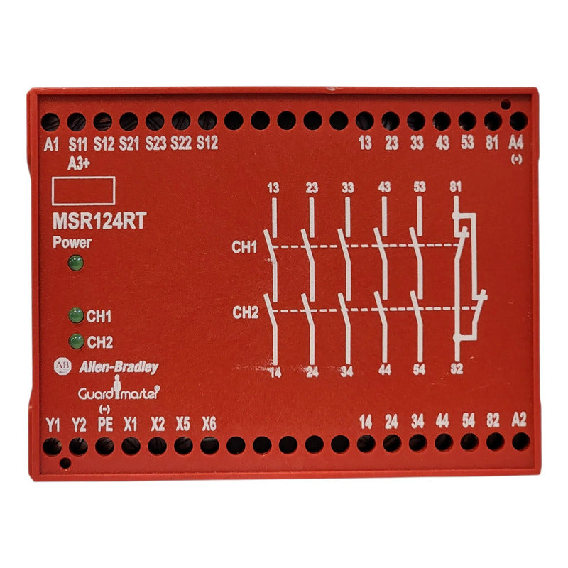 Allen-bradley 440r-g23100 Rele De Seguridad Msr124rt 24v