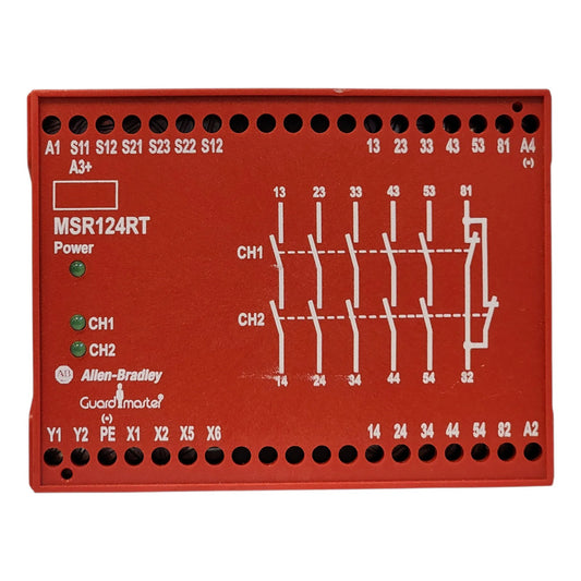 Allen-bradley 440r-g23100 Rele De Seguridad Msr124rt 24v
