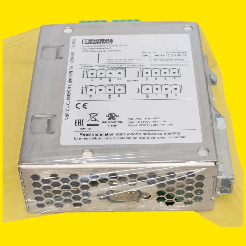 Phoenix Contact Fl Mguard Rs4000 Tx/tx Vpn/k1 1053403