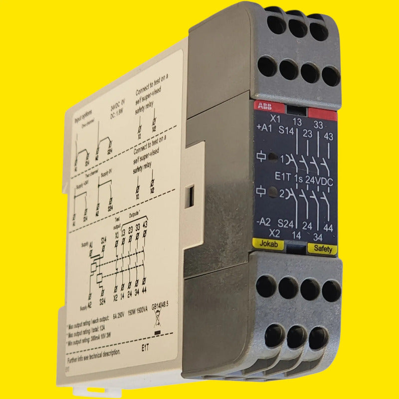 Abb E1t 1s 2tla010030r2000 Módulo Relé Seguridad