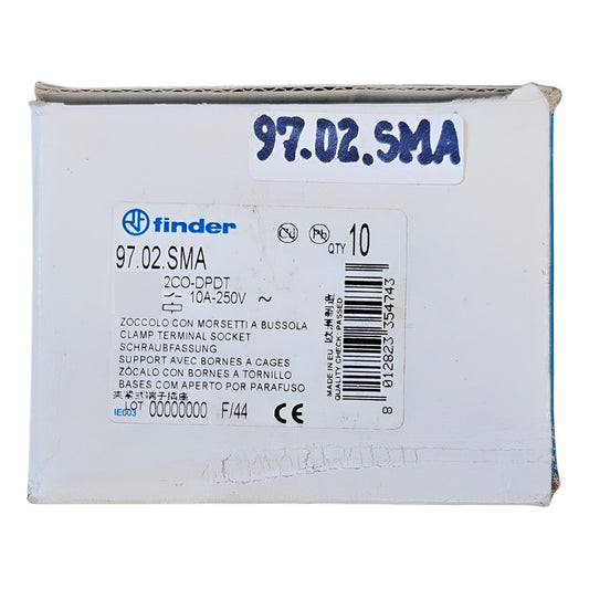 Finder 97.02.sma Base Para Relé 250v