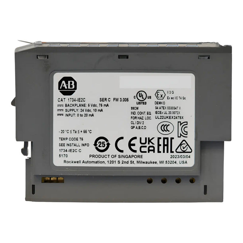 Allen-bradley 1734-ie2c Modulo Analogico De Corriente