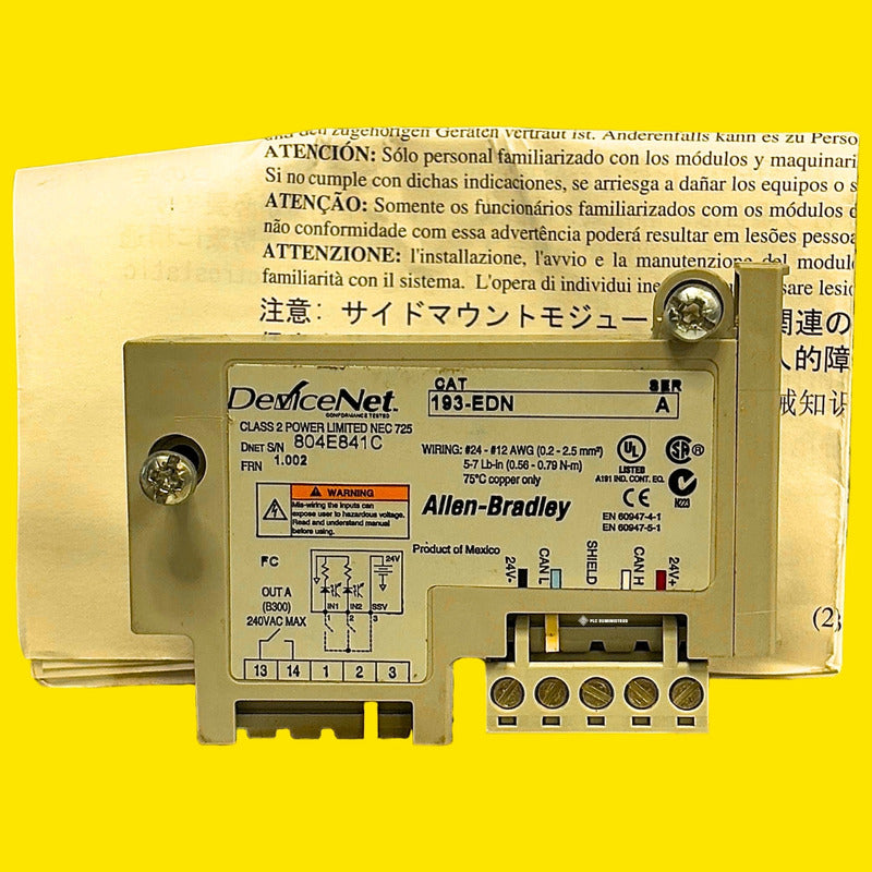 Allen-bradley 193-edn 193 Módulo