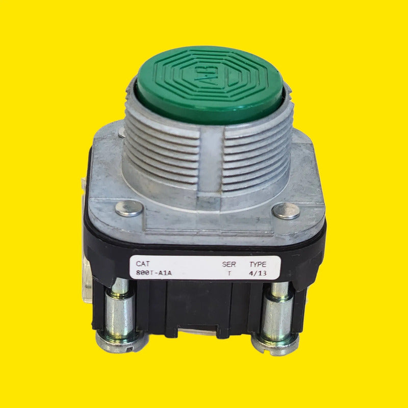 Allen-bradley 800t-a1a Bloque De Contactos Auxiliar Verde