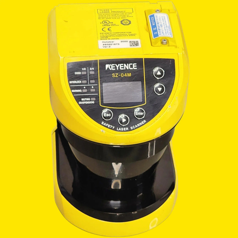 Keyence Sz-04m Sensor Láser De Seguridad