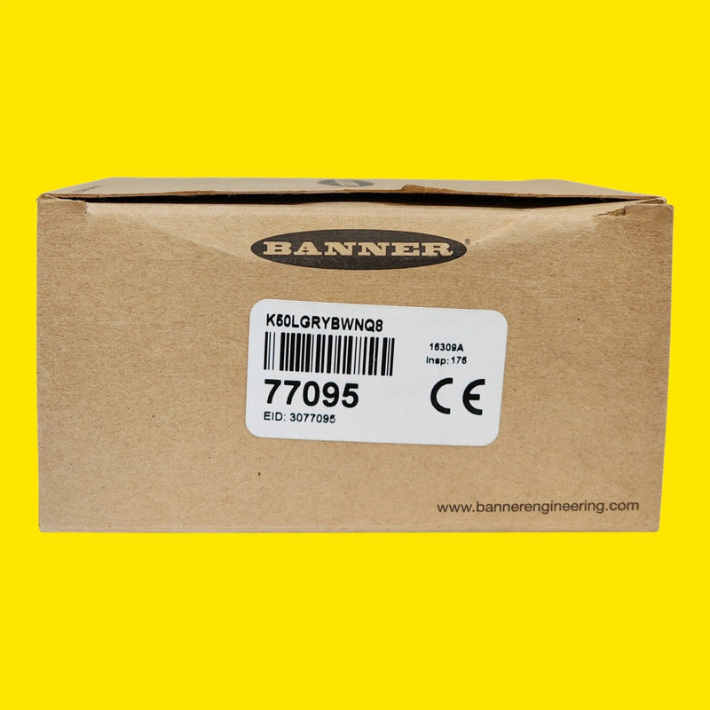 Banner Indicador Led Semicircular K50lgrybwnq8