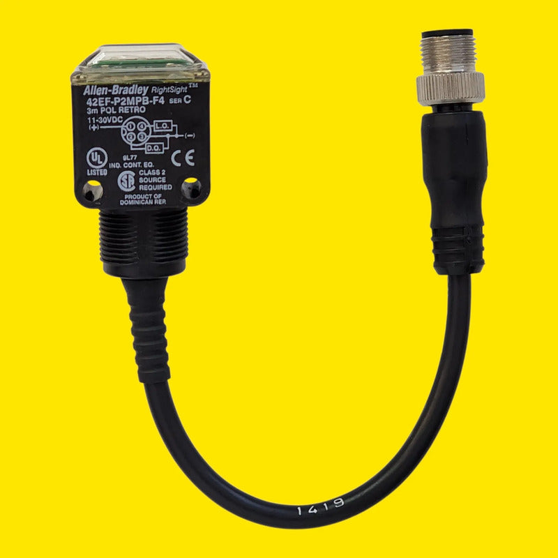 Allen-bradley 42ef-p2mpb-f4 Sensor Óptico Industrial