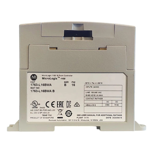 1763-l16bwa Plc Micrologix 1100 Allen-bradley