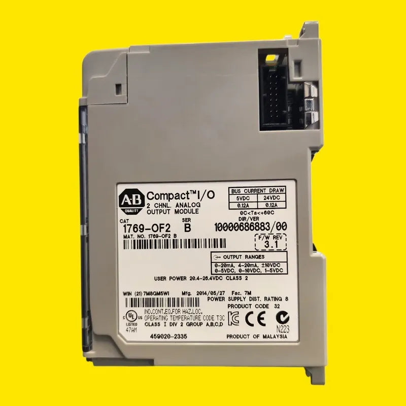 Allen Bradley 1769-of2 Modulo De Salida Analogica