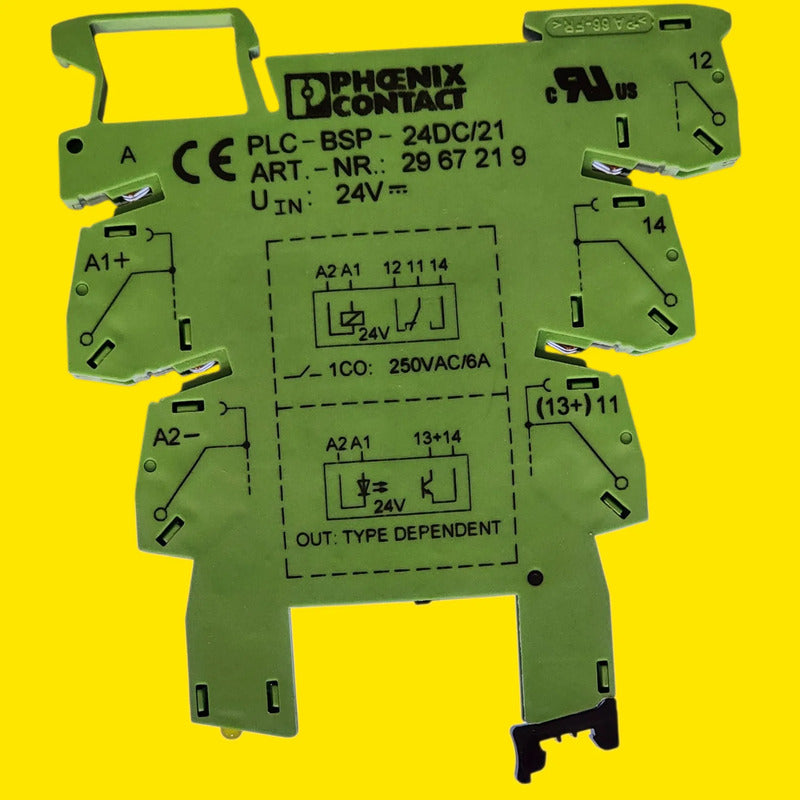 Phoenix Contact Plc-bsp-24dc/21 2967219 Base Para Relé