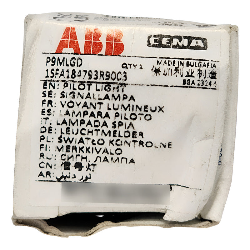Abb P9mlgd 1sfa184793r9003  Luz Indicador Amarillo