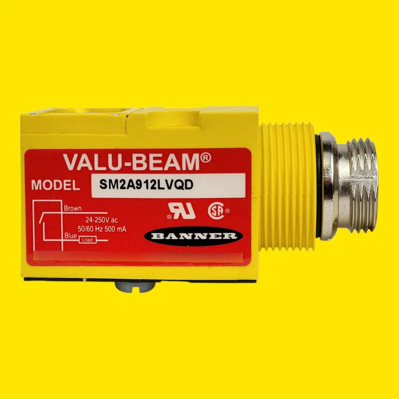 Banner Sm2a912lvqd 26577 Sensor Fotoelectrico 24-240v