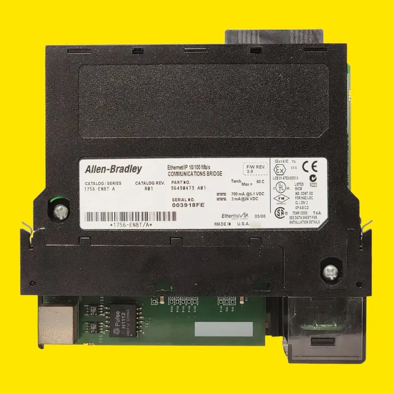 Modulo Ethernet Allen Bradley 1756-enbt Controllogix