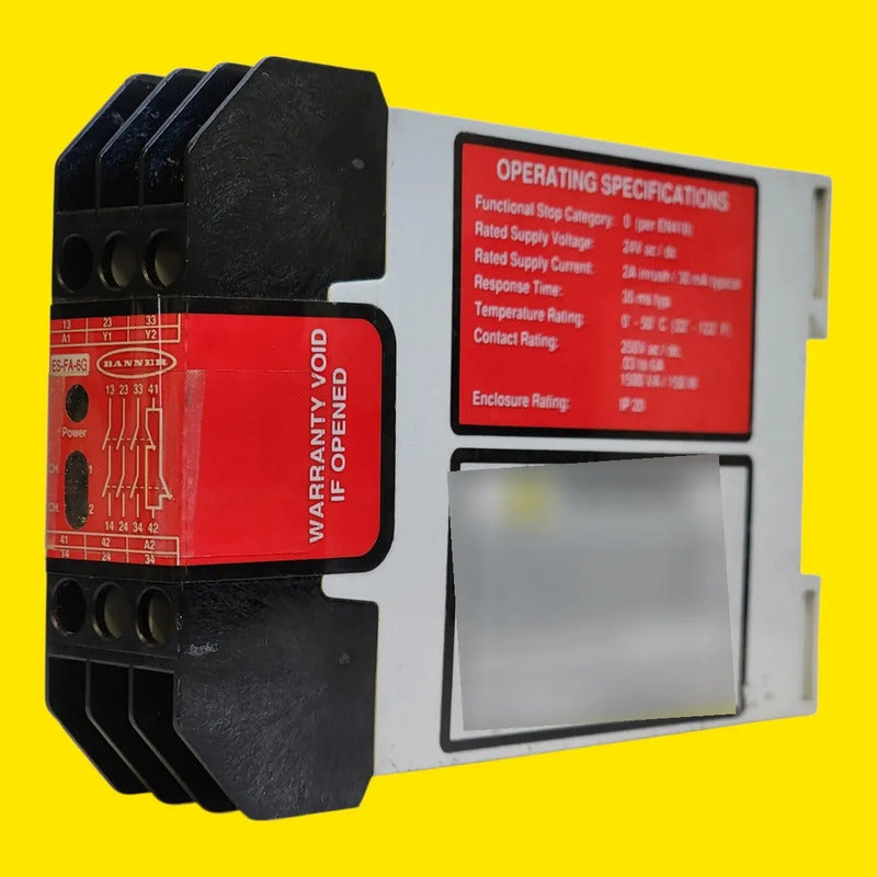 Banner Es-fa-6g 55579 Rele De Seguridad 24v